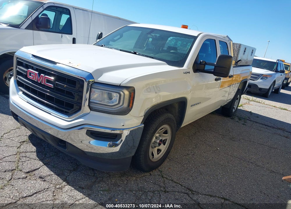 2016 GMC SIERRA 1500 VIN: 1GTV2LEC8GZ341978