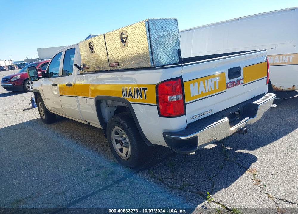 2016 GMC SIERRA 1500 VIN: 1GTV2LEC8GZ341978