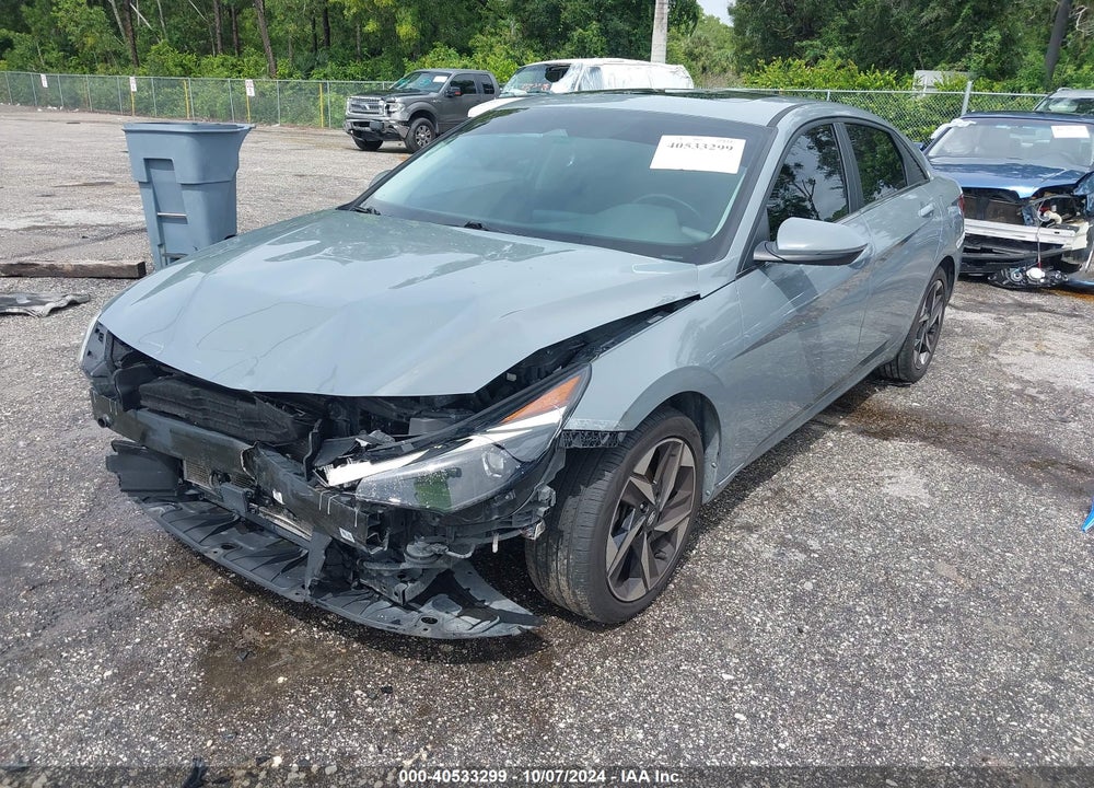 2021 HYUNDAI ELANTRA LIMITED VIN: KMHLP4AG8MU113054