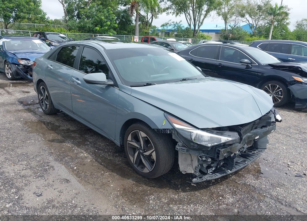 2021 HYUNDAI ELANTRA LIMITED VIN: KMHLP4AG8MU113054