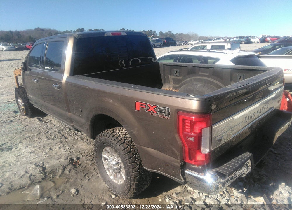 2017 FORD F-350 KING RANCH VIN: 1FT8W3BT5HED03364