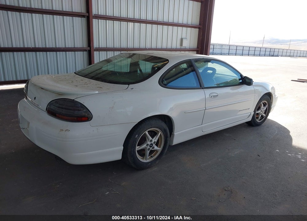 1999 PONTIAC GRAND PRIX VIN: 1G2WP12K7XF220287