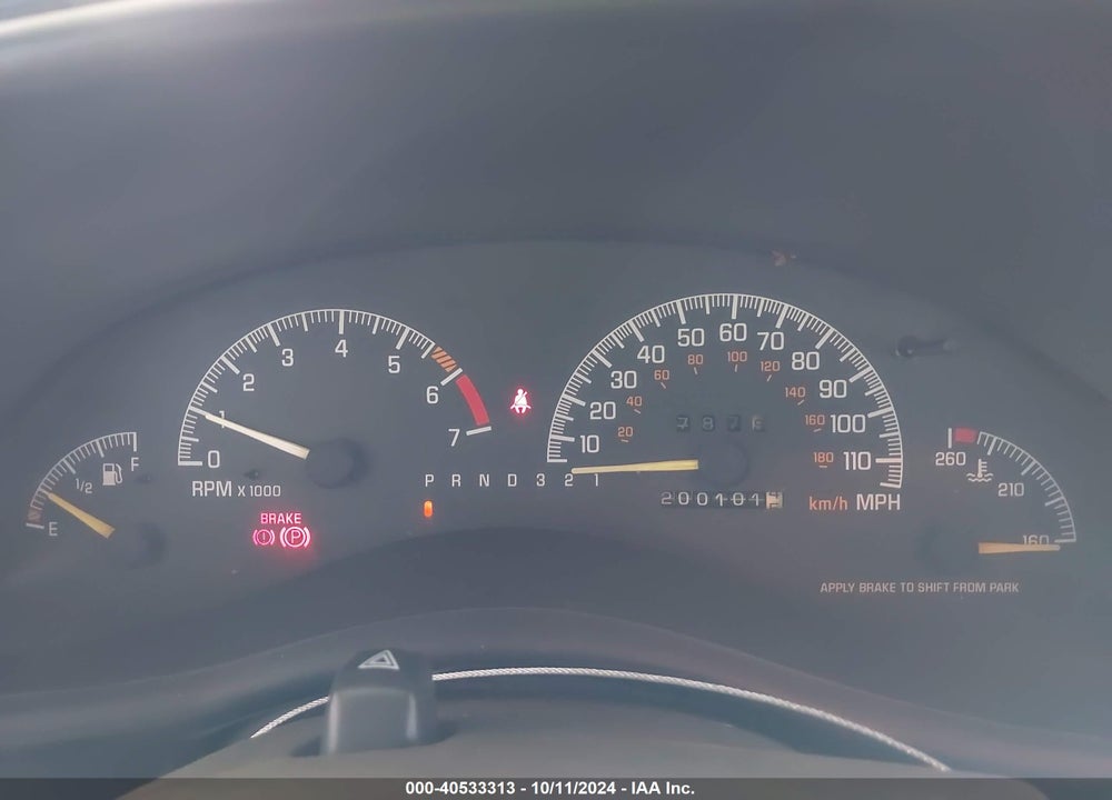 1999 PONTIAC GRAND PRIX VIN: 1G2WP12K7XF220287