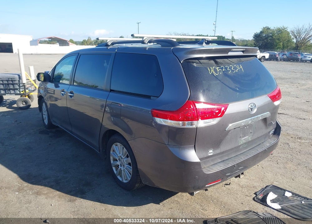2014 TOYOTA SIENNA LIMITED 7 PASSENGER VIN: 5TDDK3DCXES089145