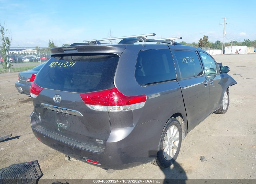 2014 TOYOTA SIENNA LIMITED 7 PASSENGER VIN: 5TDDK3DCXES089145