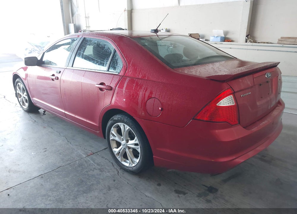 2012 FORD FUSION SE VIN: 3FAHP0HA1CR212637