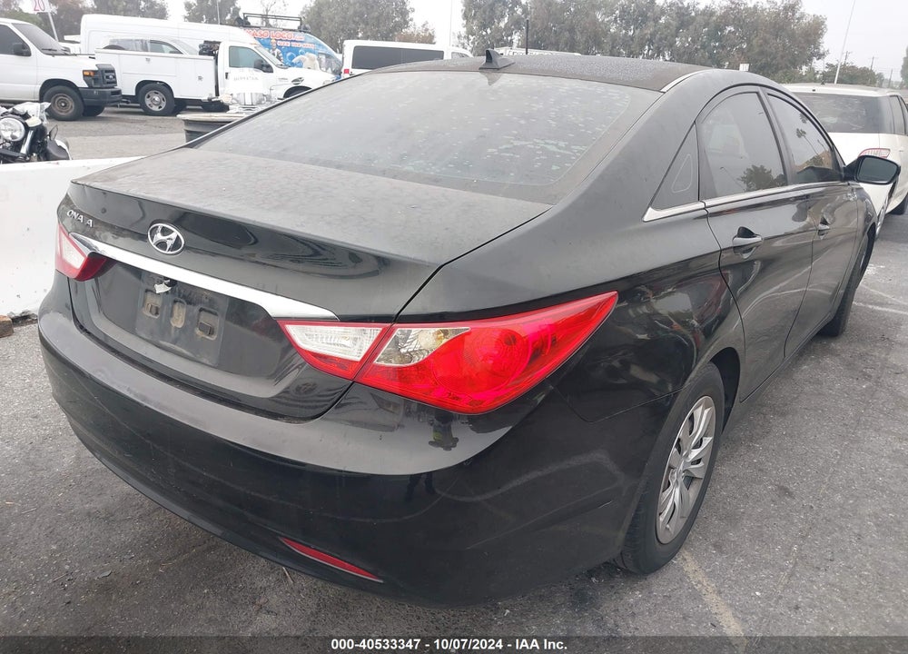 2012 HYUNDAI SONATA GLS VIN: 5NPEB4AC8CH310842