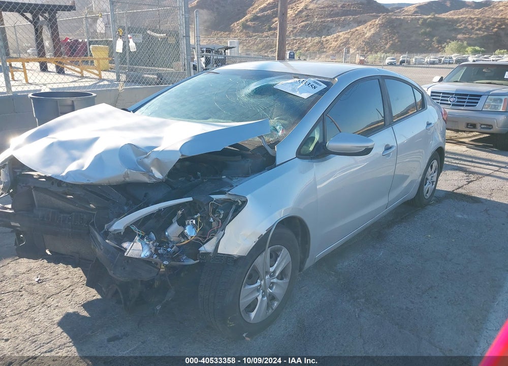 2016 KIA FORTE LX VIN: KNAFK4A69G5614358
