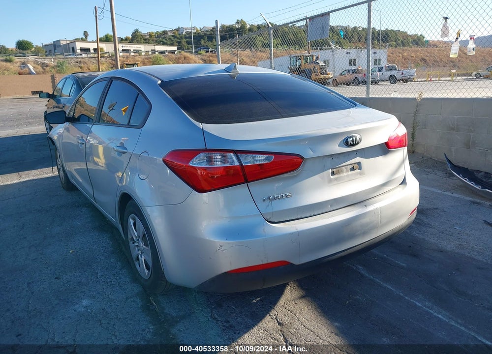 2016 KIA FORTE LX VIN: KNAFK4A69G5614358