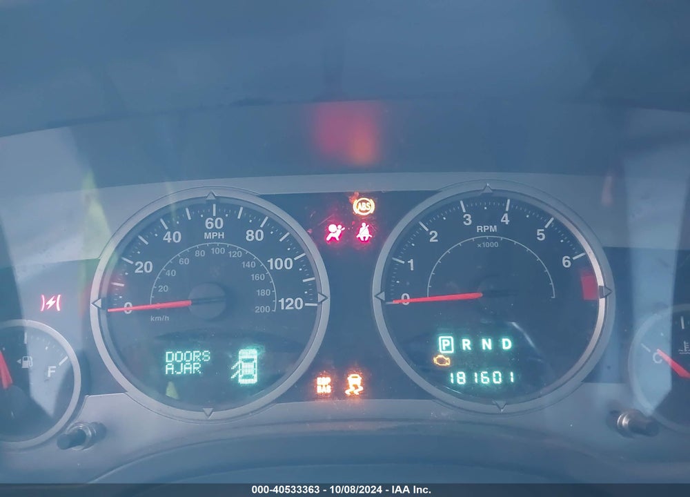 2007 JEEP PATRIOT LIMITED VIN: 1J8FF48W27D323731