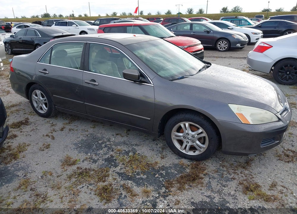 2006 HONDA ACCORD 2.4 EX VIN: 1HGCM56876A073463