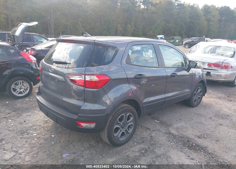 2021 FORD ECOSPORT S VIN: MAJ3S2FE9MC453307