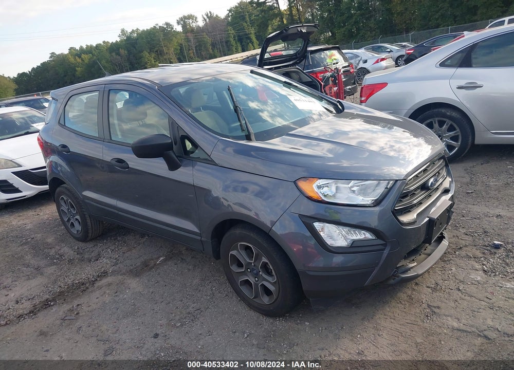 2021 FORD ECOSPORT S VIN: MAJ3S2FE9MC453307