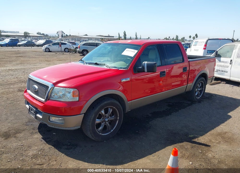 2004 FORD F-150 LARIAT/XLT VIN: 1FTPW125X4KA67811