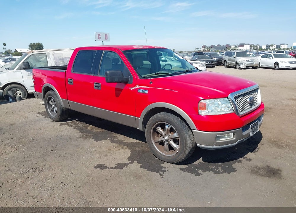 2004 FORD F-150 LARIAT/XLT VIN: 1FTPW125X4KA67811