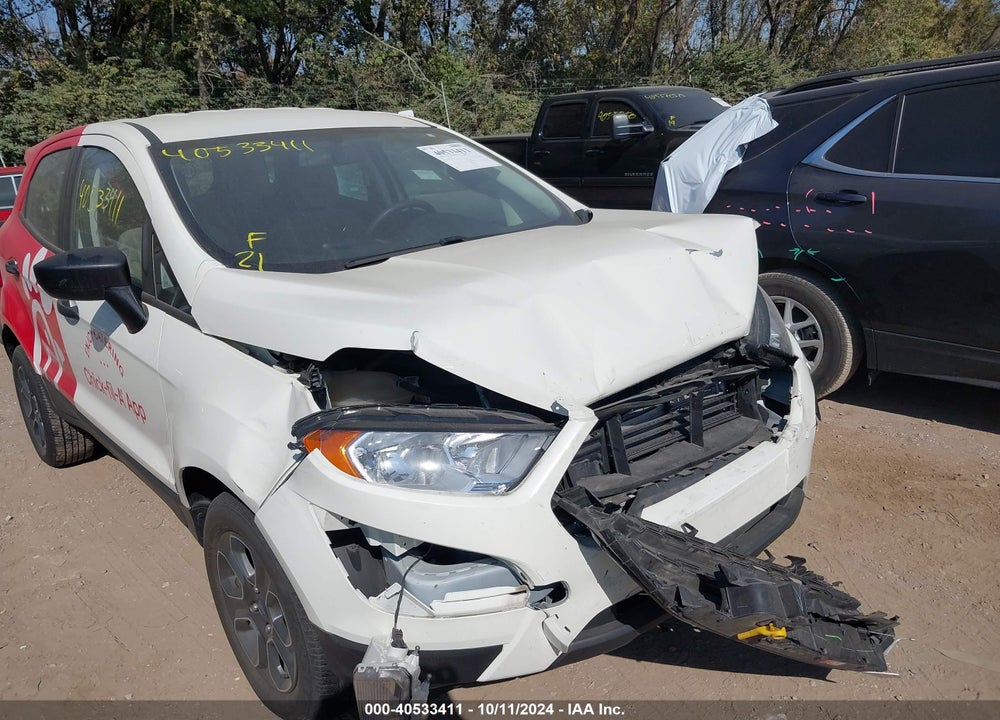 2022 FORD ECOSPORT S VIN: MAJ6S3FLXNC459958
