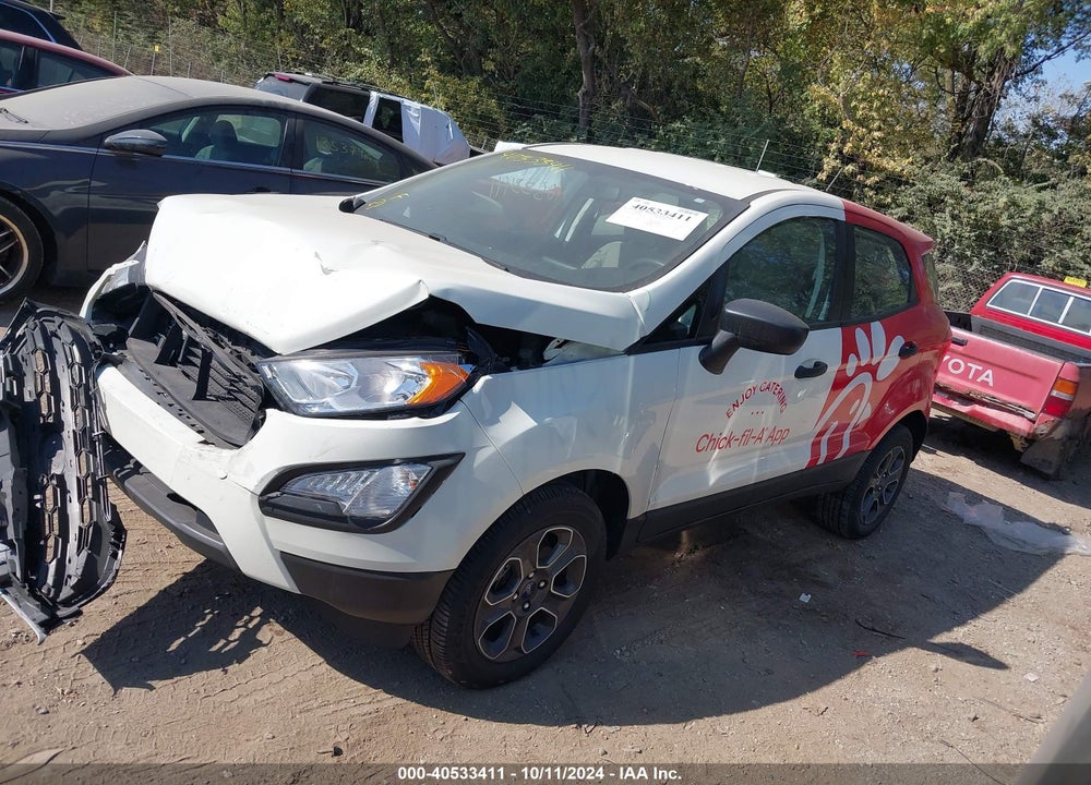 2022 FORD ECOSPORT S VIN: MAJ6S3FLXNC459958