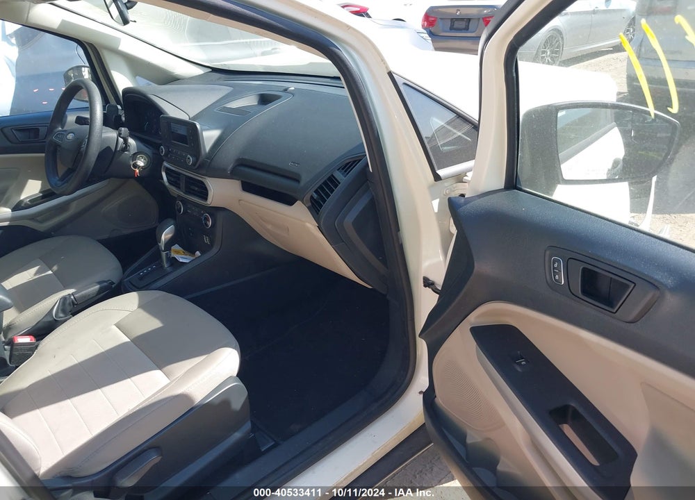 2022 FORD ECOSPORT S VIN: MAJ6S3FLXNC459958