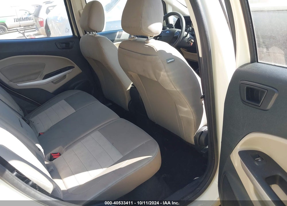 2022 FORD ECOSPORT S VIN: MAJ6S3FLXNC459958