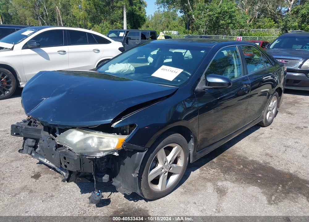 2014 TOYOTA CAMRY SE VIN: 4T1BF1FK2EU395932
