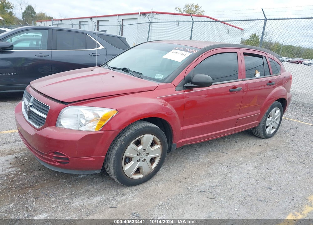 2007 DODGE CALIBER SXT VIN: 1B3HB48B47D163572