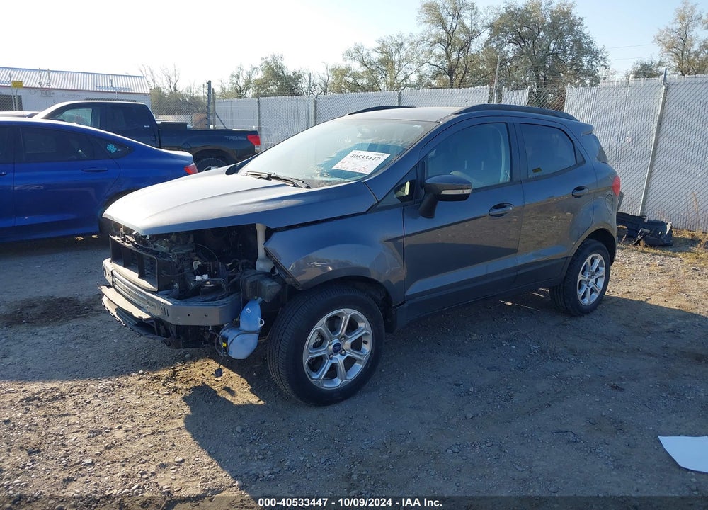 2019 FORD ECOSPORT SE VIN: MAJ6S3GL7KC293456