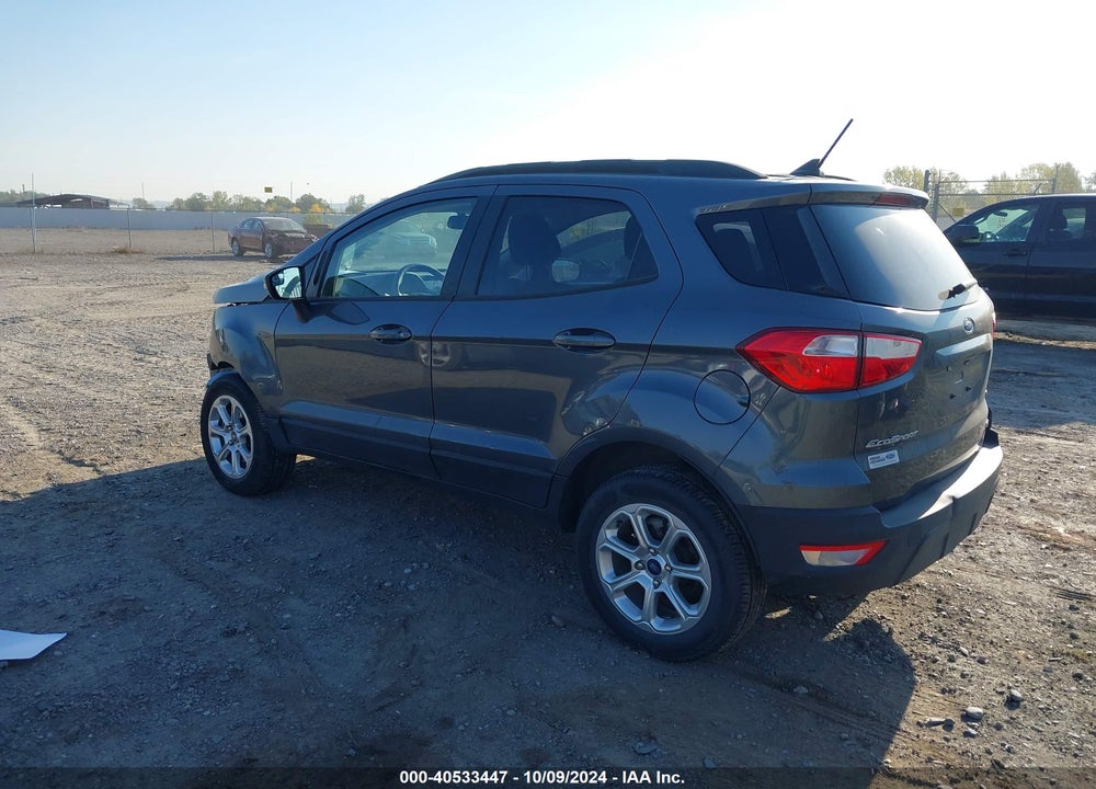 2019 FORD ECOSPORT SE VIN: MAJ6S3GL7KC293456
