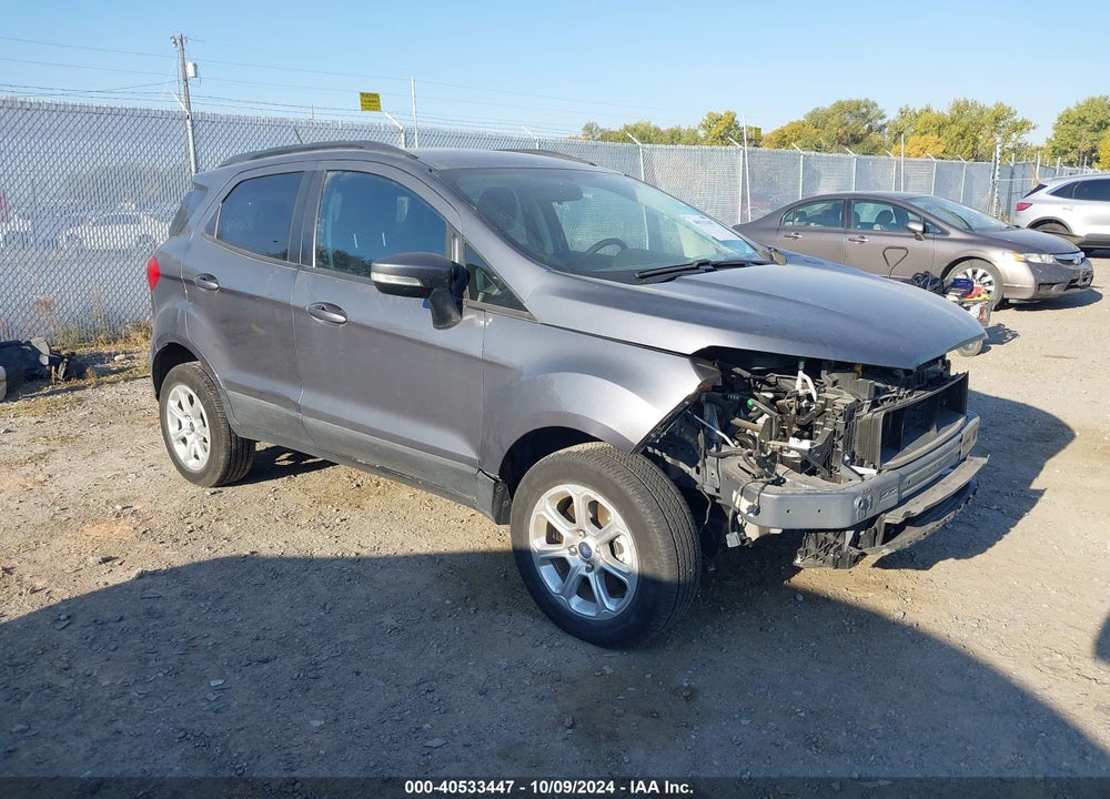 2019 FORD ECOSPORT SE VIN: MAJ6S3GL7KC293456