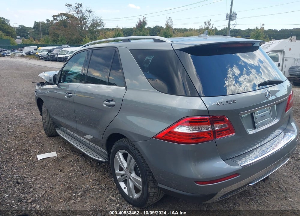 2013 MERCEDES-BENZ ML 350 4MATIC VIN: 4JGDA5HB2DA238302