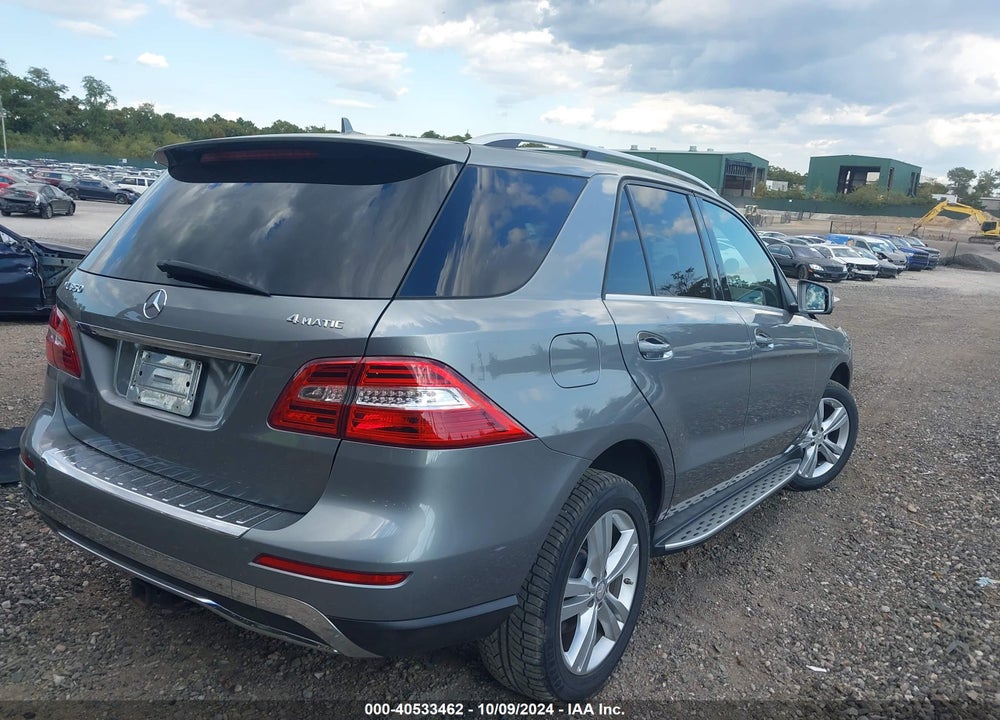 2013 MERCEDES-BENZ ML 350 4MATIC VIN: 4JGDA5HB2DA238302