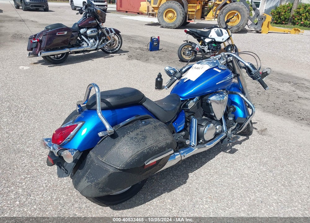 2012 YAMAHA XVS950 A/CT VIN: JYAVN01E5CA016321