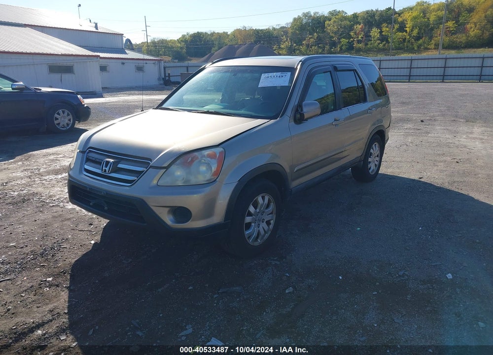 2005 HONDA CR-V SE VIN: SHSRD78905U330651
