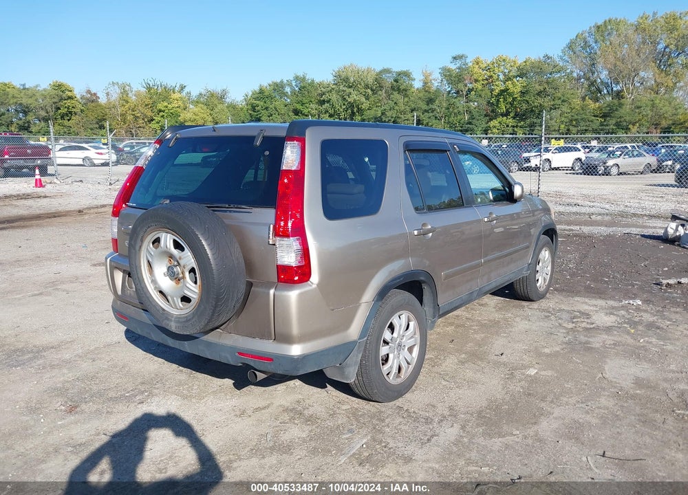 2005 HONDA CR-V SE VIN: SHSRD78905U330651
