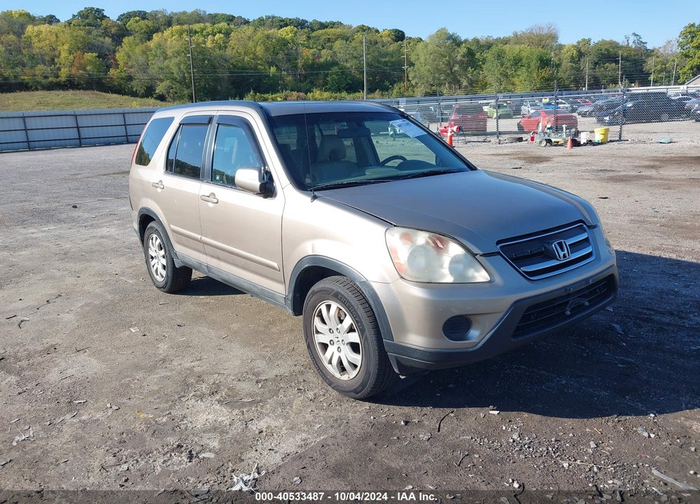 2005 HONDA CR-V SE VIN: SHSRD78905U330651