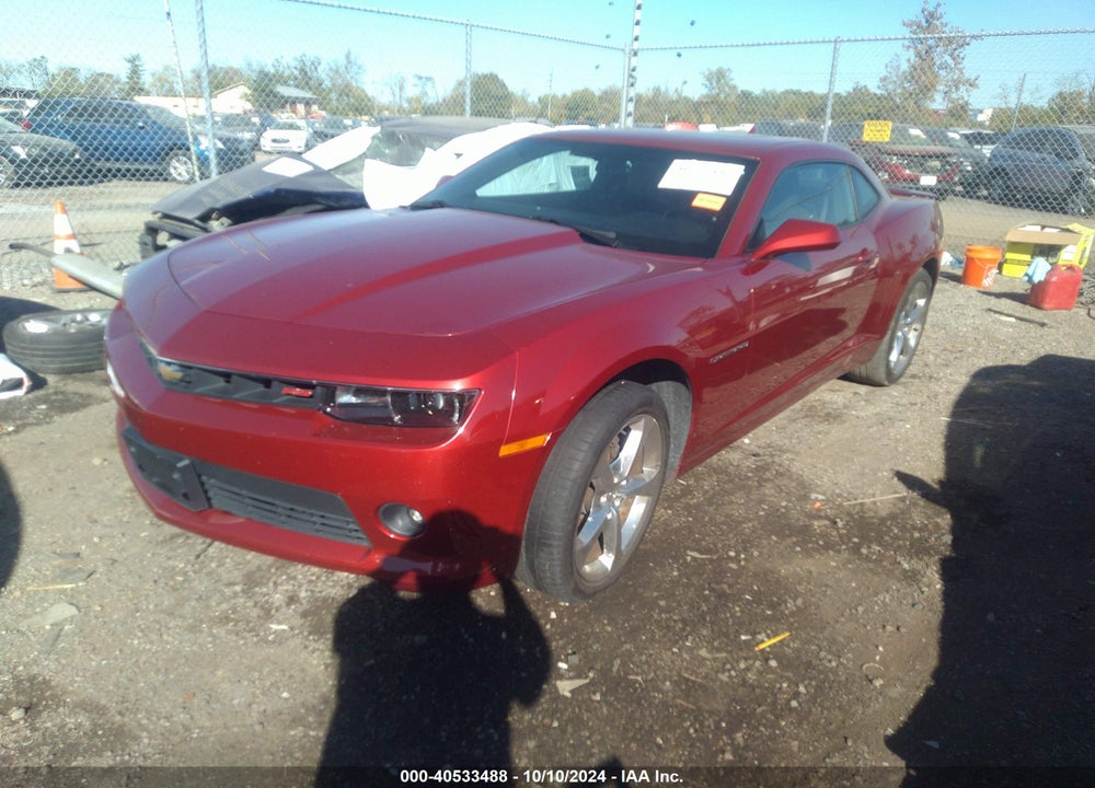 2015 CHEVROLET CAMARO 1LT VIN: 2G1FD1E38F9174624