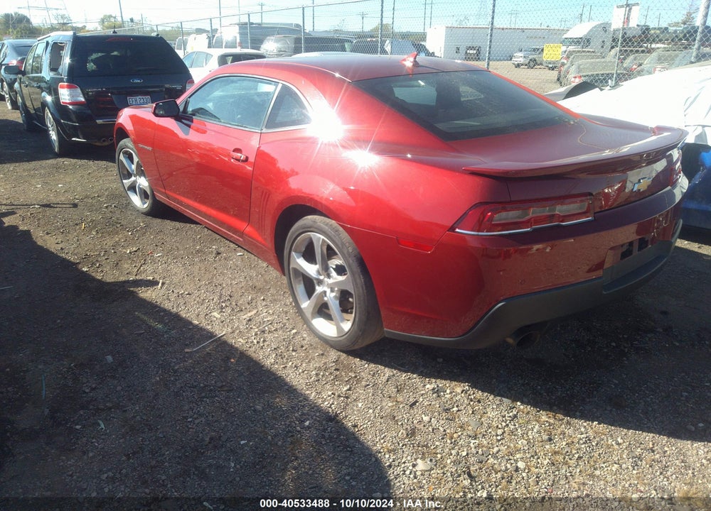 2015 CHEVROLET CAMARO 1LT VIN: 2G1FD1E38F9174624
