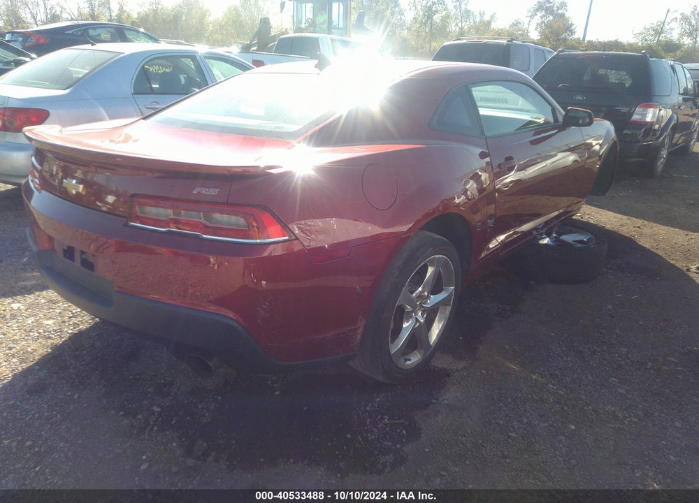 2015 CHEVROLET CAMARO 1LT VIN: 2G1FD1E38F9174624