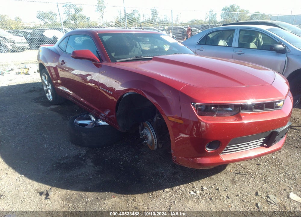 2015 CHEVROLET CAMARO 1LT VIN: 2G1FD1E38F9174624