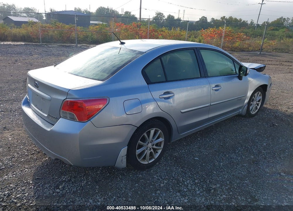 2014 SUBARU IMPREZA 2.0I PREMIUM VIN: JF1GJAC66EH026585