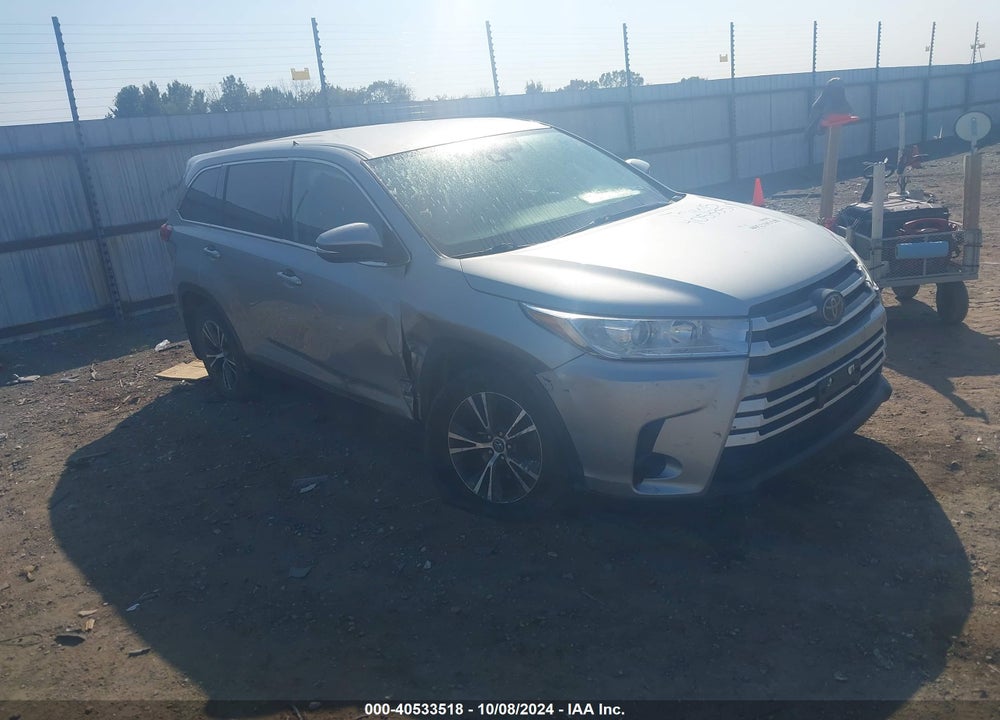 2019 TOYOTA HIGHLANDER LE VIN: 5TDBZRFH2KS937691