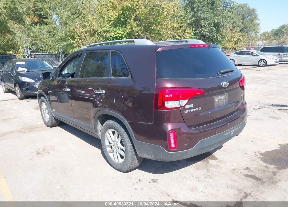 2014 KIA SORENTO LX VIN: 5XYKTCA68EG496932