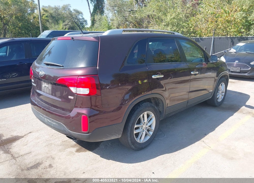 2014 KIA SORENTO LX VIN: 5XYKTCA68EG496932