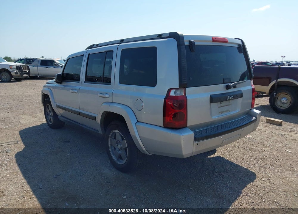 2007 JEEP COMMANDER SPORT VIN: 1J8HH48K87C534163