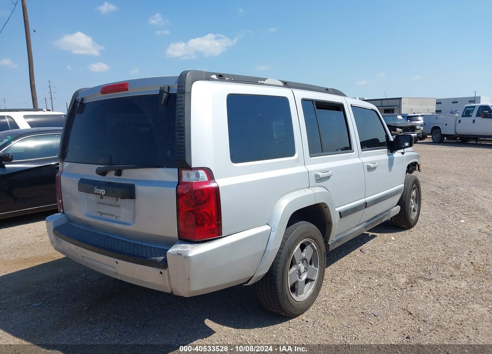 2007 JEEP COMMANDER SPORT VIN: 1J8HH48K87C534163