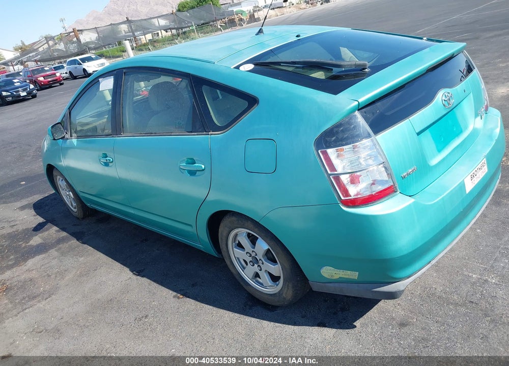 2005 TOYOTA PRIUS VIN: JTDKB20U657023976