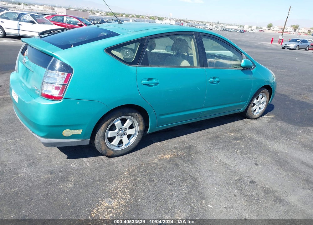 2005 TOYOTA PRIUS VIN: JTDKB20U657023976