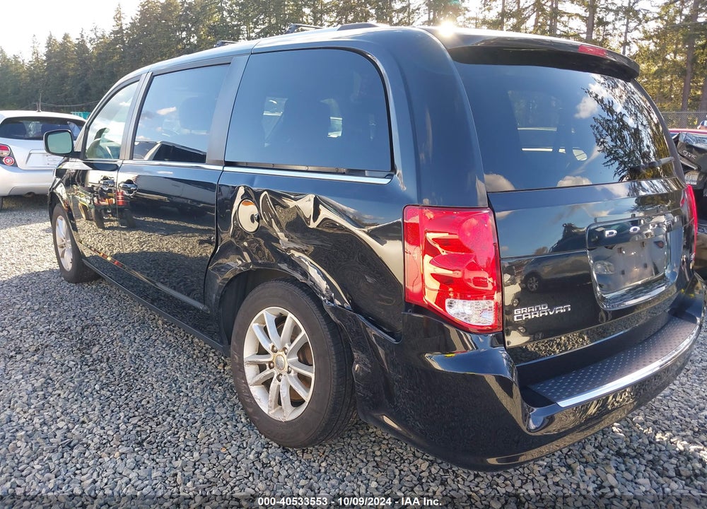 2018 DODGE GRAND CARAVAN SXT VIN: 2C4RDGCG7JR346549