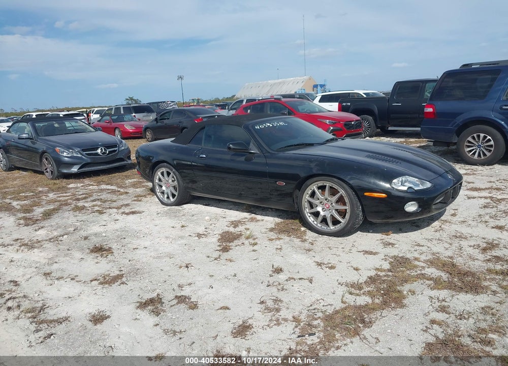 2002 JAGUAR XKR VIN: SAJDA42B92PA29760