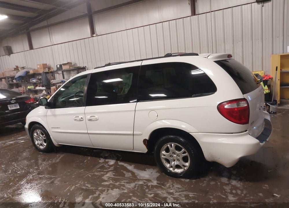 2001 DODGE GRAND CARAVAN EX VIN: 2B4GP74L91R291304