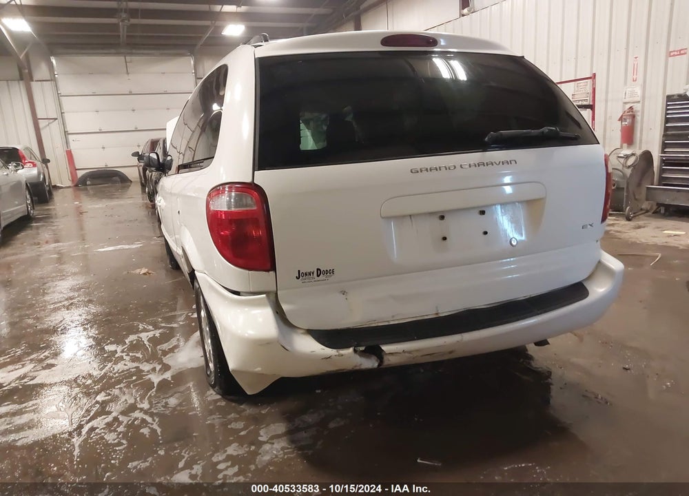 2001 DODGE GRAND CARAVAN EX VIN: 2B4GP74L91R291304
